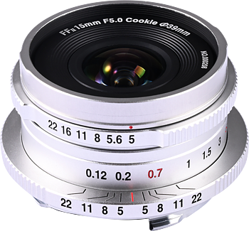 Laowa 15mm f/5 Cookie FF (Silver) - Leica M