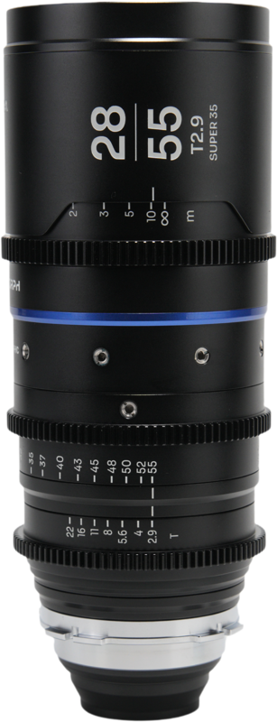 Laowa Nanomorph Zoom 28-55mm T2.9 1.5X S35 (Blue) - Arri PL