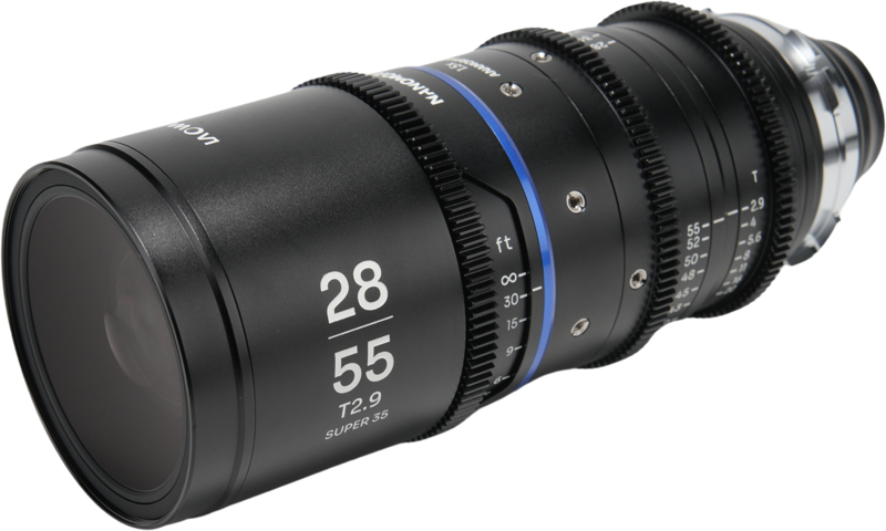 Laowa Nanomorph Zoom 28-55mm T2.9 1.5X S35 (Blue) - Arri PL - 3
