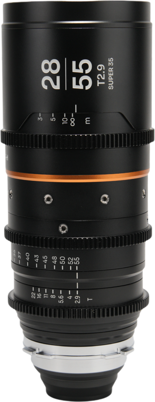 Laowa Nanomorph Zoom 28-55mm T2.9 1.5X S35 (Amber) - Arri PL