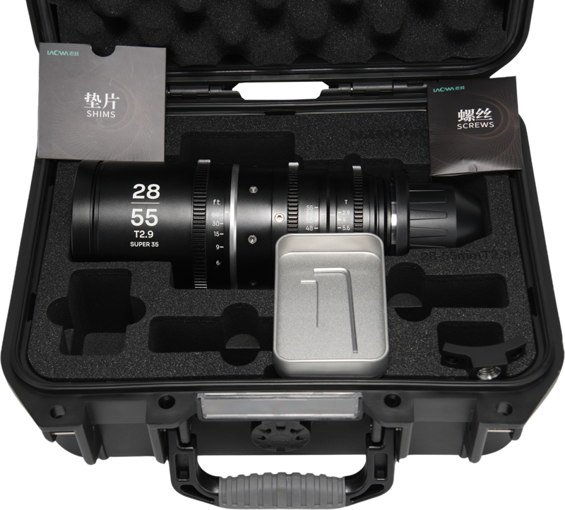 Laowa Nanomorph Zoom 28-55mm T2.9 1.5X S35 (Silver) - Arri PL - 5