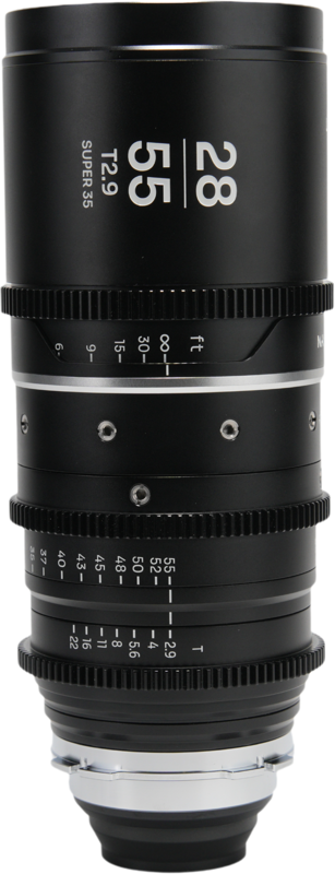 Laowa Nanomorph Zoom 28-55mm T2.9 1.5X S35 (Silver) - Arri PL