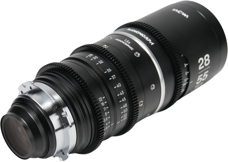 Laowa Nanomorph Zoom 28-55mm T2.9 1.5X S35 (Silver) - Arri PL - 4