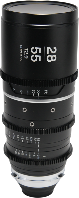 Laowa Nanomorph Zoom 28-55mm T2.9 1.5X S35 (Silver) - Arri PL - 2