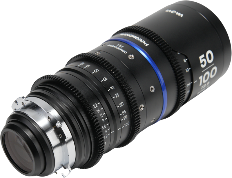Laowa Nanomorph Zoom 50-100mm T2.9 1.5X S35 (Blue) - Arri PL – för filmskapare - 4