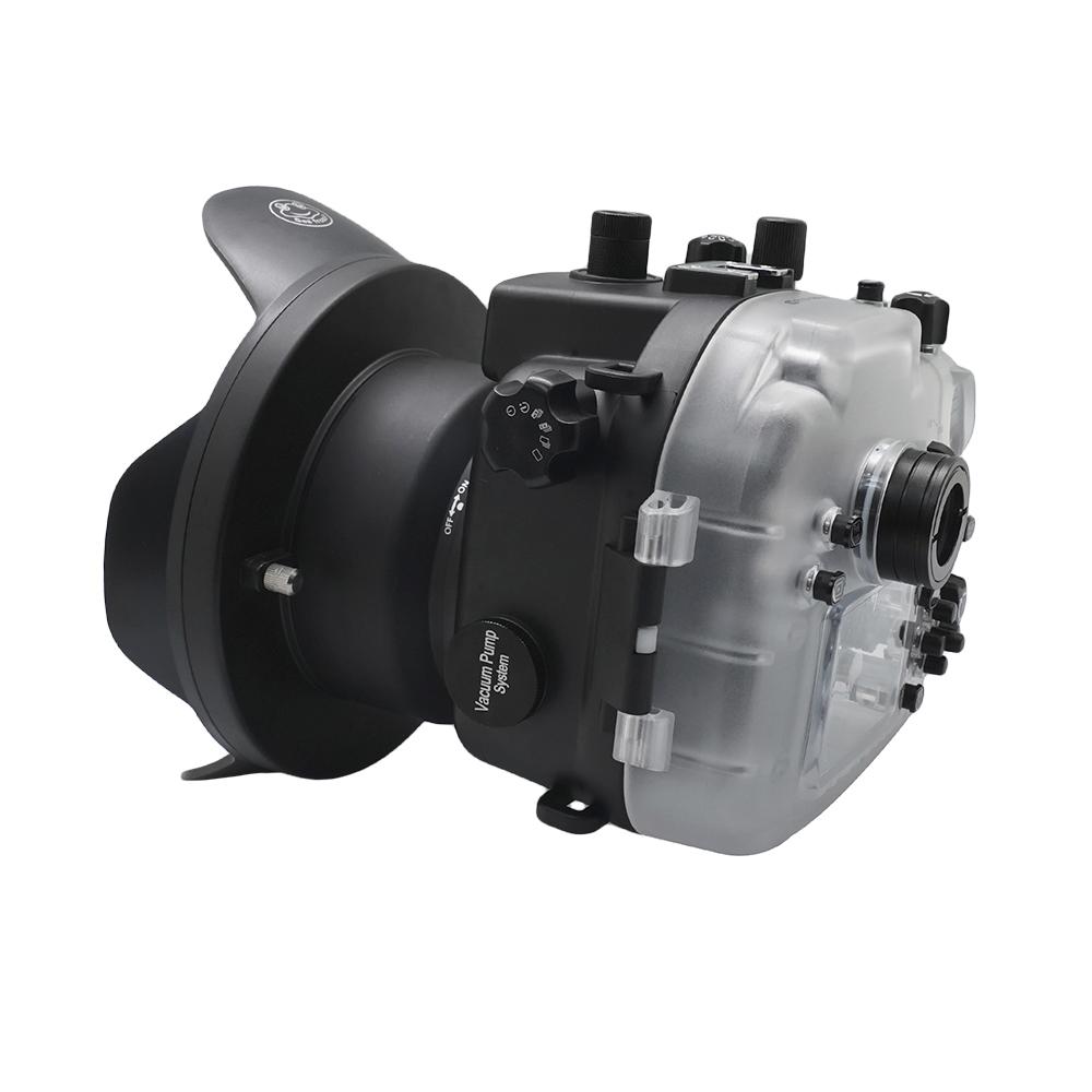 Seafrogs  Panasonic GH5 & GH5S 40m/130ft Underwater Camera Housing with Dry Dome port - 4
