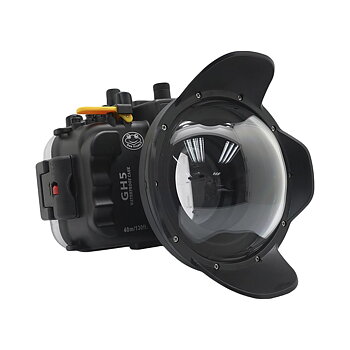 Seafrogs  Panasonic GH5 & GH5S 40m/130ft Underwater Camera Housing with Dry Dome port