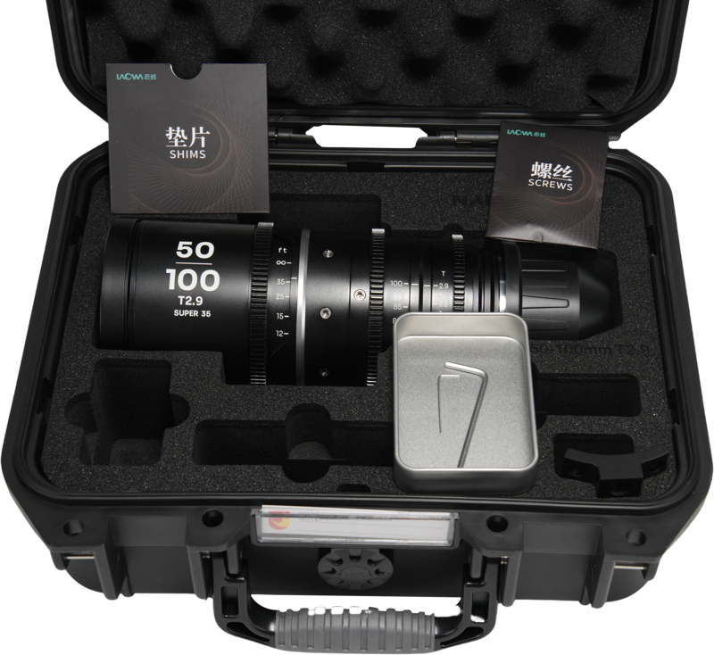 Laowa Nanomorph Zoom 50-100mm T2.9 1.5X S35 (Silver) - Arri PL - 5