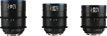 Laowa Argus S35 Cine 3-Lens Bundle (18mm,25mm,33mm) - Sony E