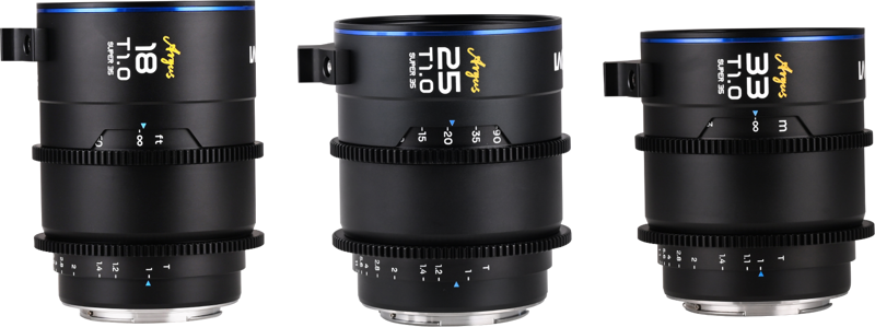 Laowa Argus S35 Cine 3-Lens Bundle (18mm,25mm,33mm) - Nikon Z