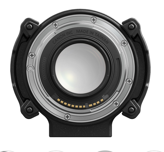 Objektivadapter Canon EF till EOS R 0,71x - 3
