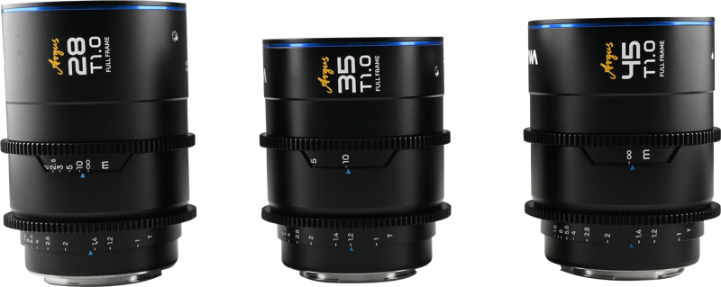Laowa Argus FF Cine 3-Lens Bundle (28mm,35mm,45mm) - Sony FE
