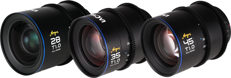 Laowa Argus FF Cine 3-Lens Bundle (28mm,35mm,45mm) - Sony FE - 2