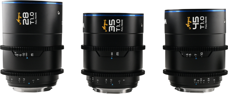 Laowa Argus FF Cine 3-Lens Bundle (28mm,35mm,45mm) - Canon RF