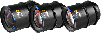 Laowa Argus FF Cine 3-Lens Bundle (28mm,35mm,45mm) - Canon RF