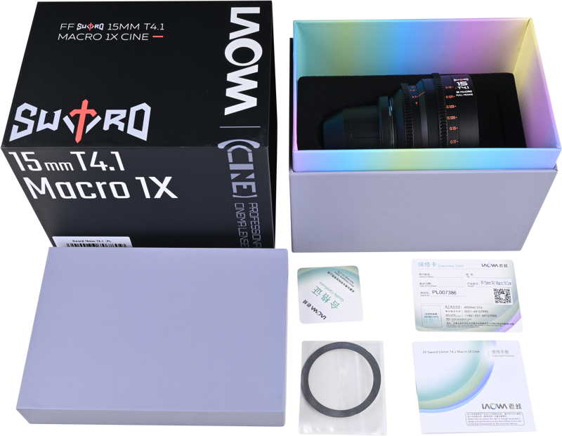 Laowa Sword 15mm T4.1 1X Macro Cine Lens - Arri PL - 5
