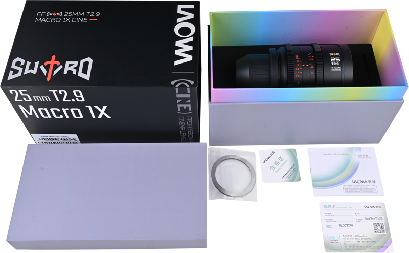 Laowa Sword 25mm T2.9 1X Macro Cine Lens - Arri PL - 5