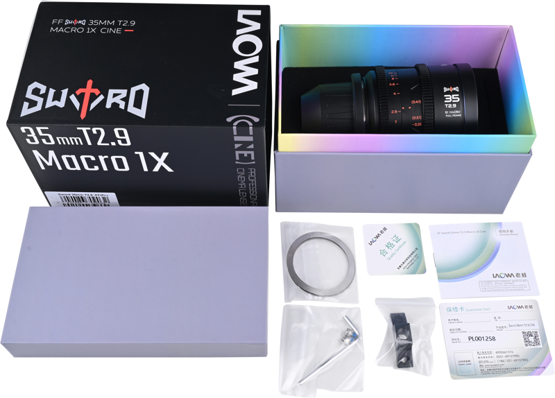 Laowa Sword 35mm T2.9 1X Macro Cine Lens - Arri PL - 5