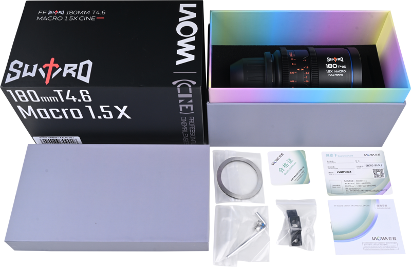 Laowa Sword 180mm T4.6 1.5X Macro Cine Lens - Arri PL - 5