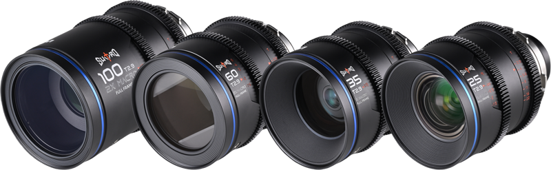 Laowa Sword Cine 4-Lens Bundle (25mm, 35mm, 60mm, 100mm) - Arri PL - 3