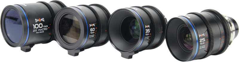 Laowa Sword Cine 4-Lens Bundle (25mm, 35mm, 60mm, 100mm) - Arri PL - 2
