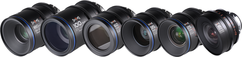 Laowa Sword Cine 6-Lens Bundle (15mm, 25mm, 35mm, 60mm, 100mm, 180mm) - Arri PL - 3
