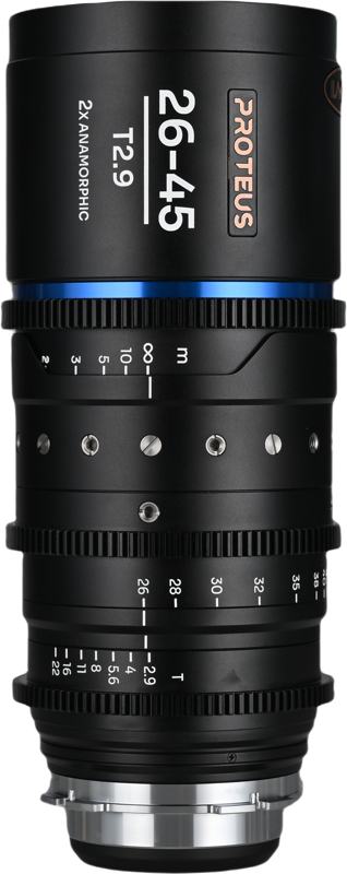 Laowa Proteus Zoom 2X Anamorphic 26-45mm T2.9 - Blue - Arri PL/Canon EF