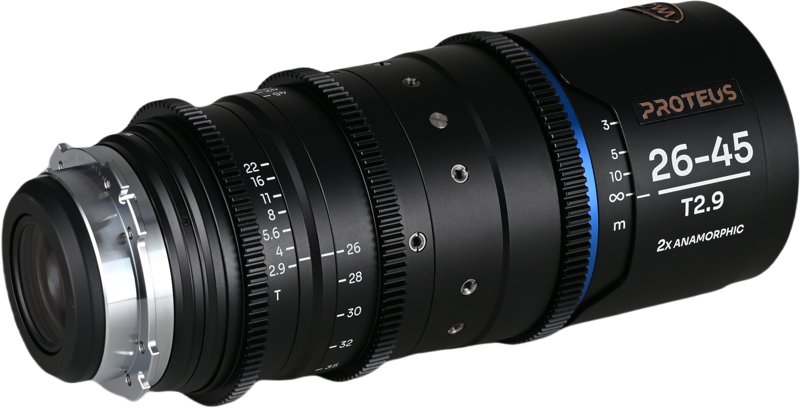 Laowa Proteus Zoom 2X Anamorphic 26-45mm T2.9 - Blue - Arri PL/Canon EF - 4