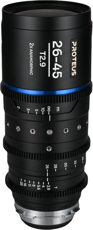 Laowa Proteus Zoom 2X Anamorphic 26-45mm T2.9 - Blue - Arri PL/Canon EF - 2