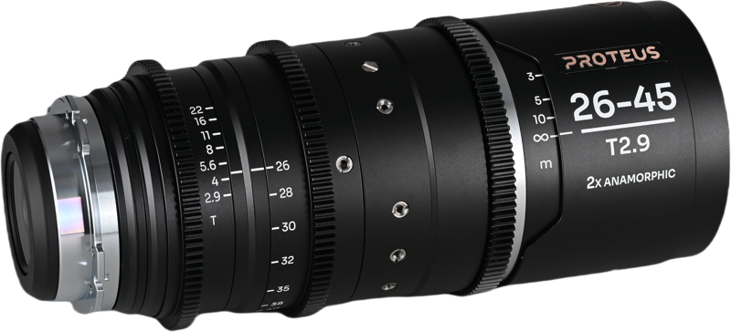 Laowa Proteus Zoom 2X Anamorphic 26-45mm T2.9 - Silver - Arri PL/Canon EF - 4