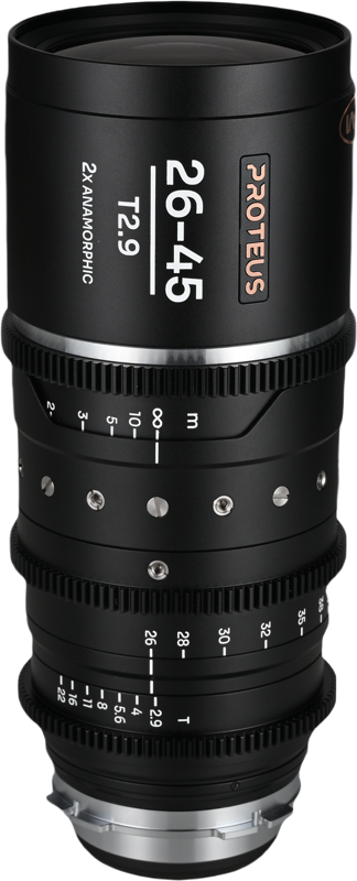 Laowa Proteus Zoom 2X Anamorphic 26-45mm T2.9 - Silver - Arri PL/Canon EF - 2