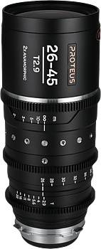 Laowa Proteus Zoom 2X Anamorphic 26-45mm T2.9 - Silver - Arri PL/Canon EF