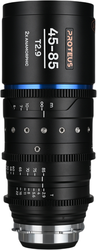 Laowa Proteus Zoom 2X Anamorphic 45-85mm T2.9 - Blue - Arri PL/Canon EF