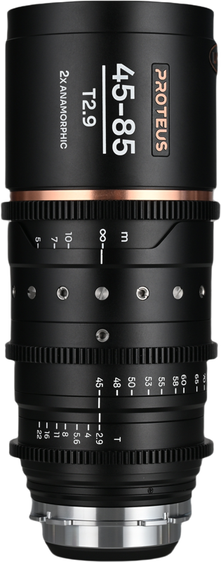 Laowa Proteus Zoom 2X Anamorphic 45-85mm T2.9 - Amber - Arri PL/Canon EF