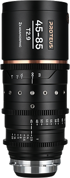 Laowa Proteus Zoom 2X Anamorphic 45-85mm T2.9 - Amber - Arri PL/Canon EF