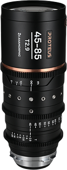 Laowa Proteus Zoom 2X Anamorphic 45-85mm T2.9 - Amber - Arri PL/Canon EF
