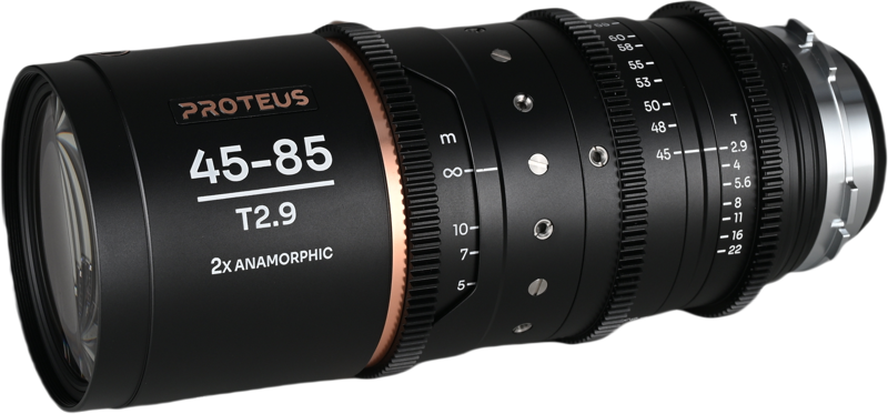 Laowa Proteus Zoom 2X Anamorphic 45-85mm T2.9 - Amber - Arri PL/Canon EF - 3