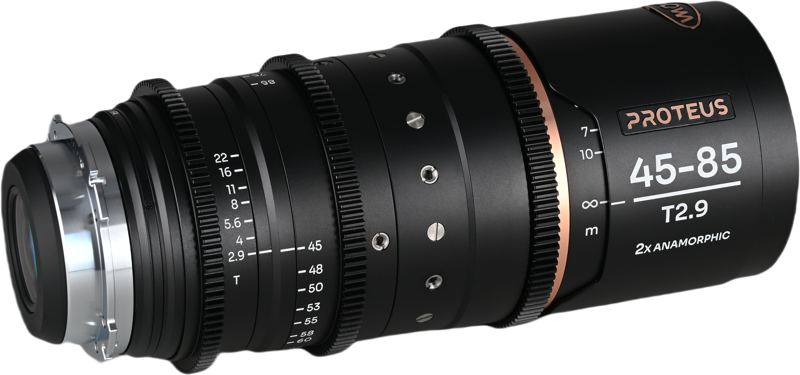 Laowa Proteus Zoom 2X Anamorphic 45-85mm T2.9 - Amber - Arri PL/Canon EF - 4