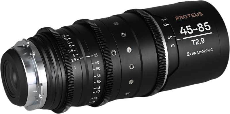 Laowa Proteus Zoom 2X Anamorphic 45-85mm T2.9 - Silver - Arri PL/Canon EF - 4