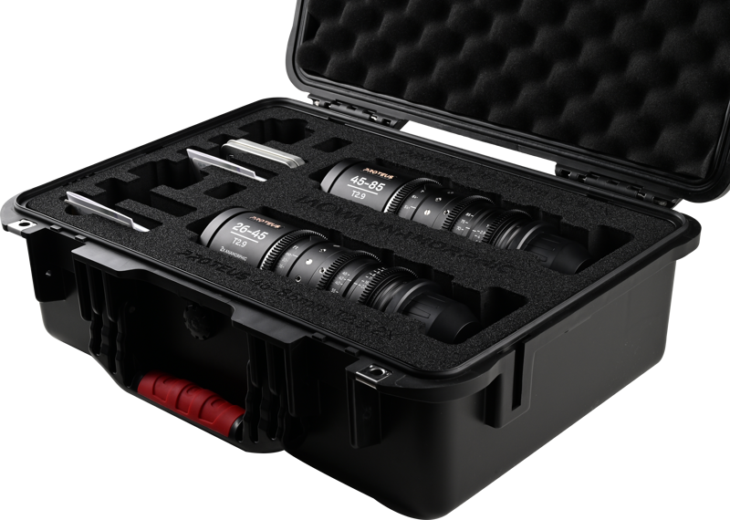 Laowa Proteus Zoom 2X Anamorphic 2-Lens Bundle (26-45mm, 45-85mm) - Blue - Arri PL/Canon EF - 3