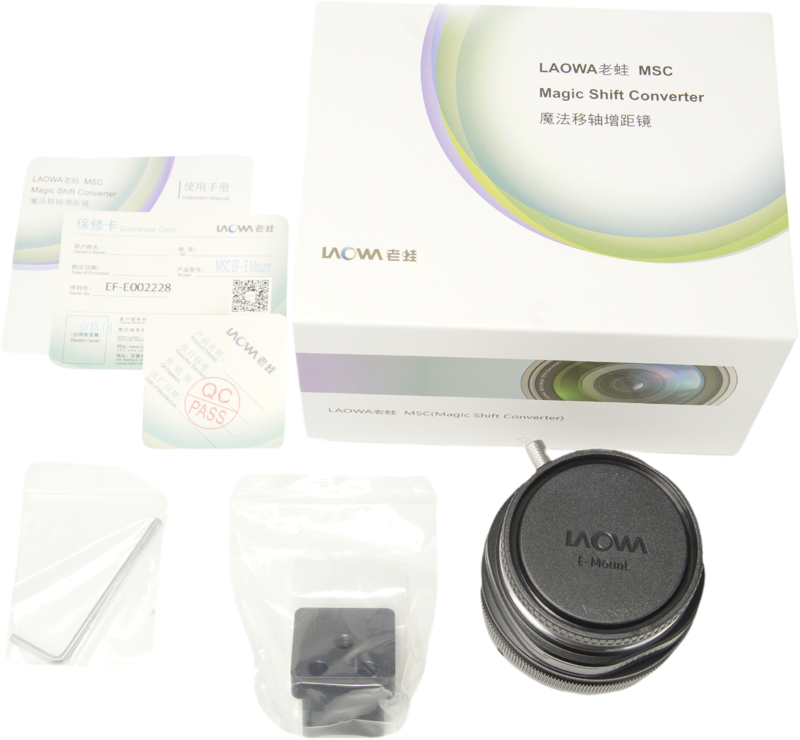 Laowa Magic Shift Converter MSC - Canon EF - Sony FE - 5