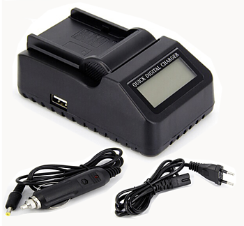 Sony Np Laddare Bc-q1  Lcd Display