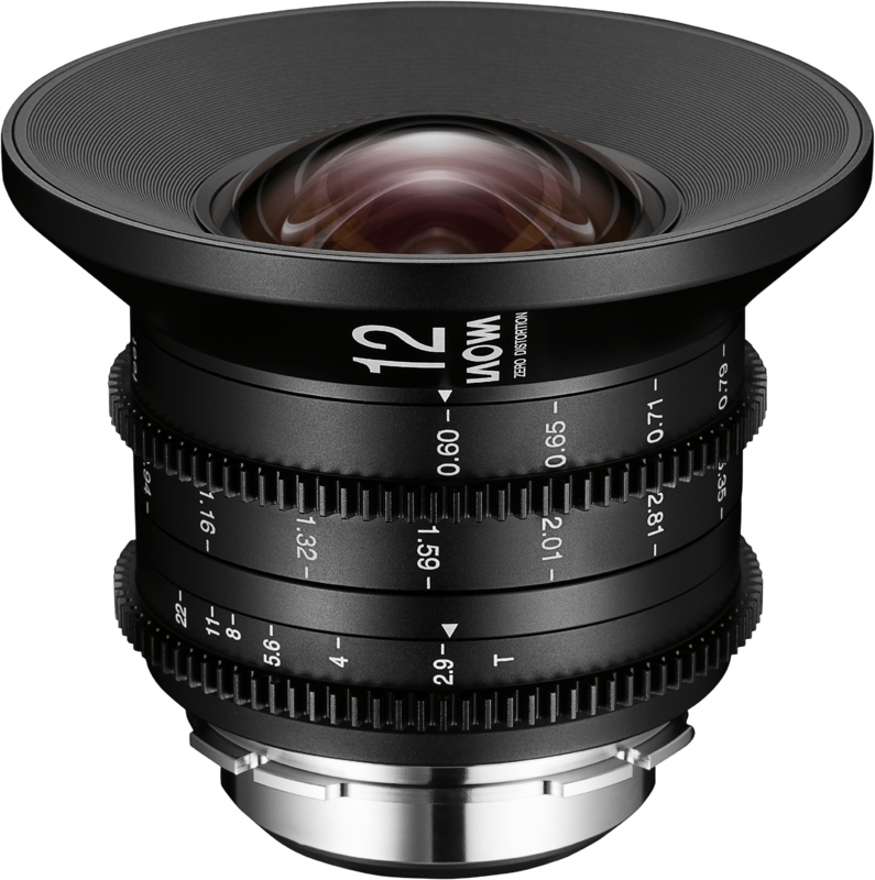 Laowa 12mm T2.9 Zero-D Cine Lens - Arri PL (Feet) - 2