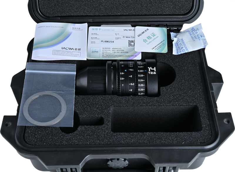 Laowa 14mm T2.6 Zero-D VV Cine Lens Arri PL - 5