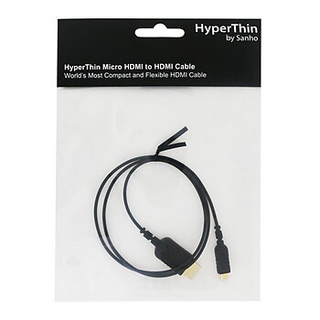Sanho HyperThin Micro-HDMI to HDMI Cable  0.8m