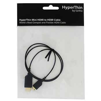 Sanho HyperThin Mini-HDMI to HDMI Cable  0.8m