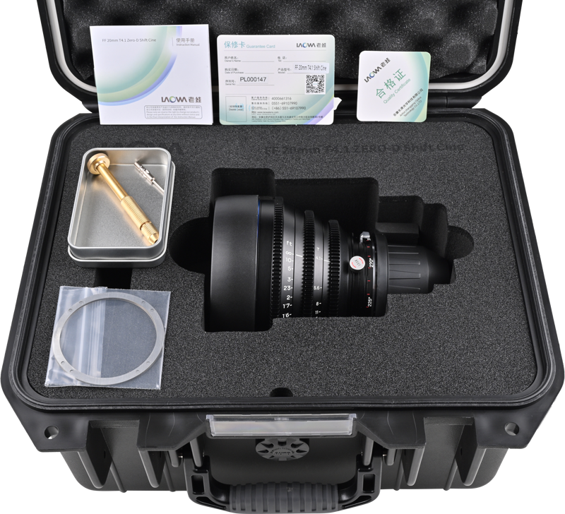 Laowa 20mm T4.1 Zero-D Shift Cine Arri PL - 5