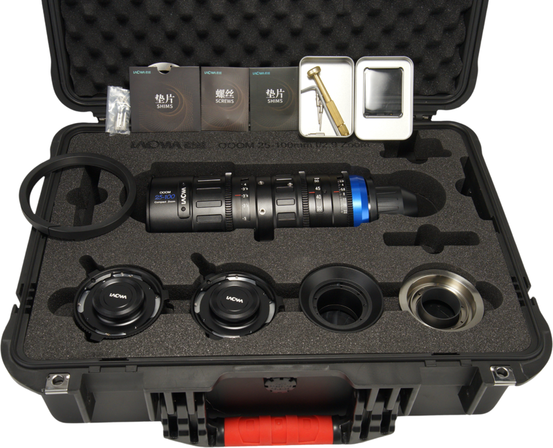 Laowa OOOM 25-100mm T2.9 Cine Lens Bundle (feet) - 5