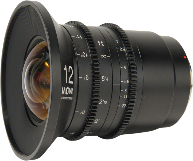 Laowa 12mm T2.9 Zero-D Cine Lens - Canon RF (feet) - 3
