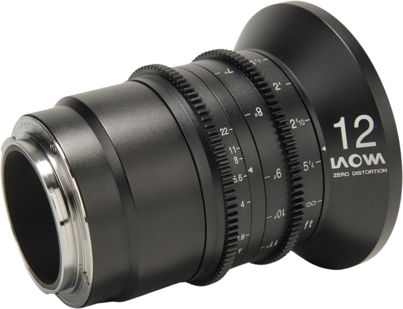 Laowa 12mm T2.9 Zero-D Cine Lens - Canon RF (feet) - 4